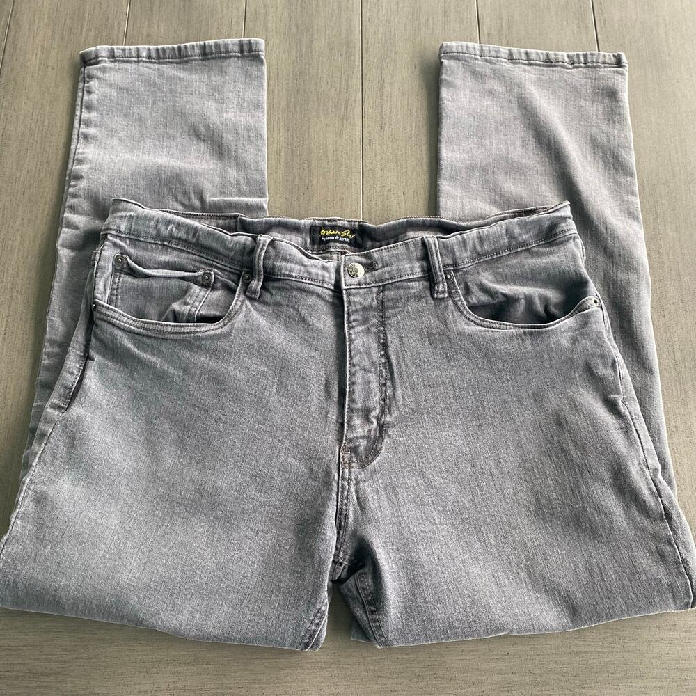 Urban Star Men’s Jeans • Dark Gray Wash • 38x30 • Stretch Denim